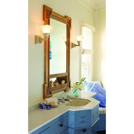 Norwell Birmingham One Light Sconce 8121-CH-SQ